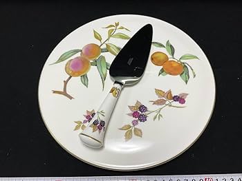 【新品】ロイヤルウースター　イヴシャム　ゴールド　ケーキプレート　ケーキサーバー 新品】ロイヤルウースター イヴシャム ゴールド ケーキプレート
